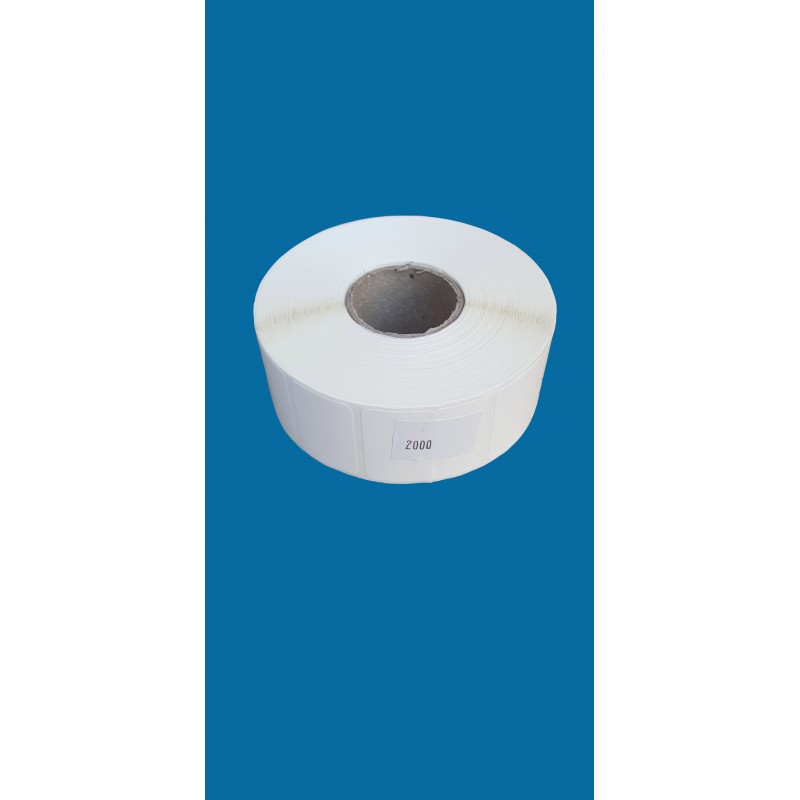 Étiquettes polyester autocollantes en rouleau 55 x 25 mm - ALU MAT - Agis  Étiquette